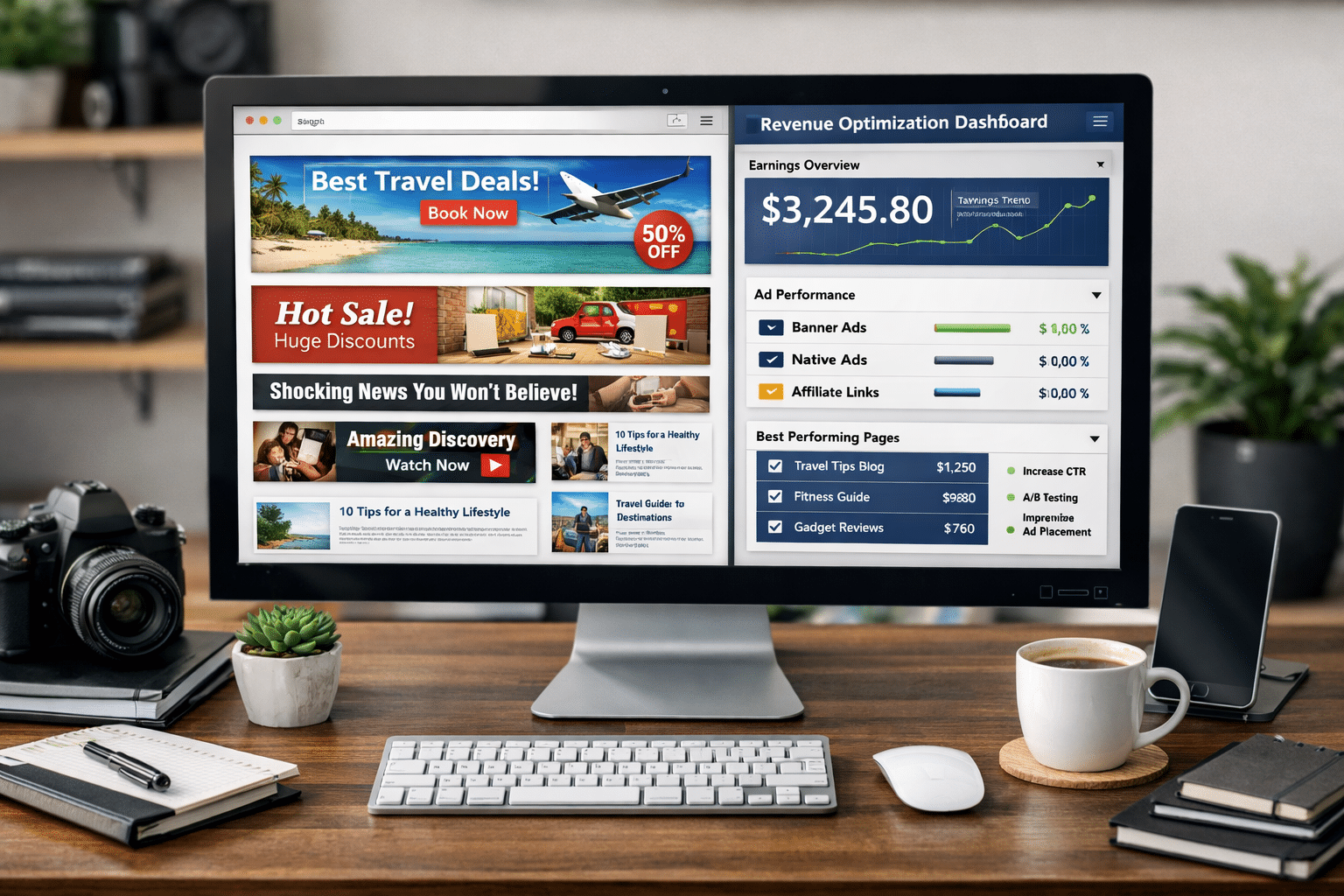 Cómo ganar dinero con AdSense