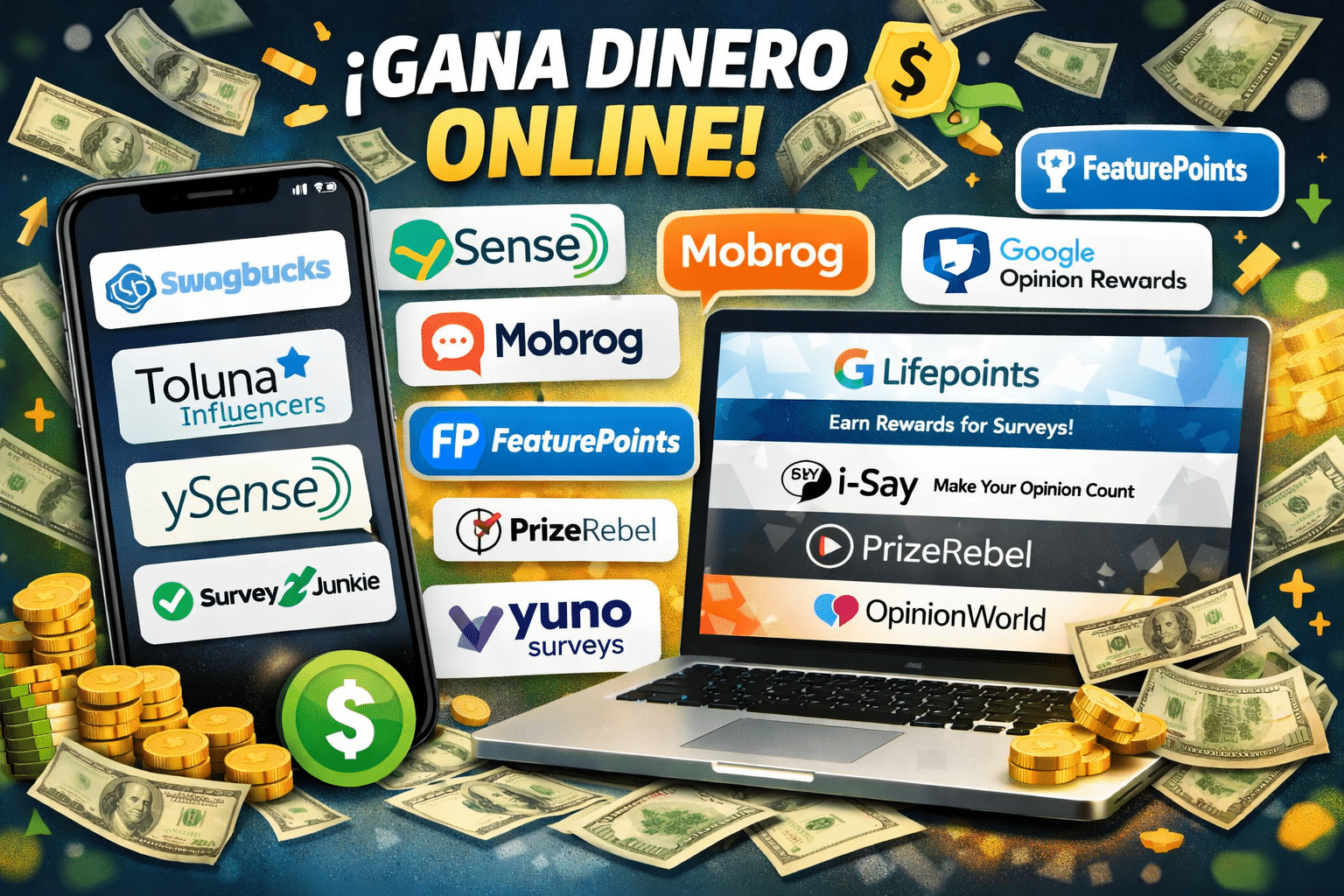 LifePoints vs otras apps de encuestas pagadas