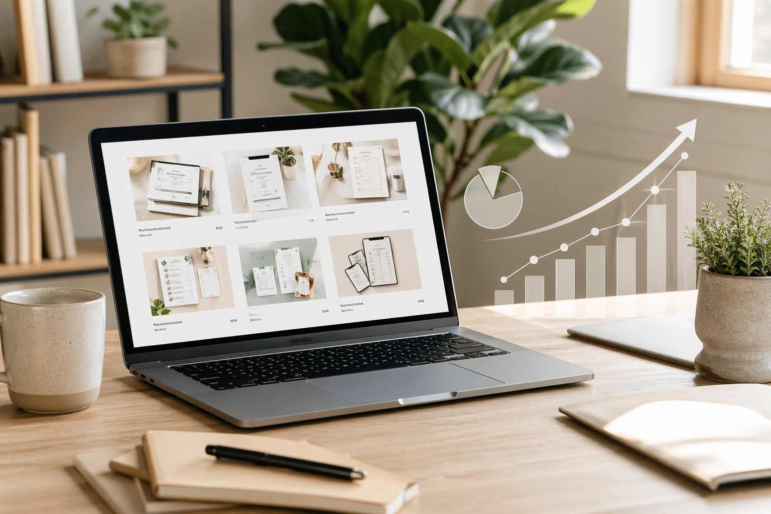 vendiendo imprimibles en Etsy