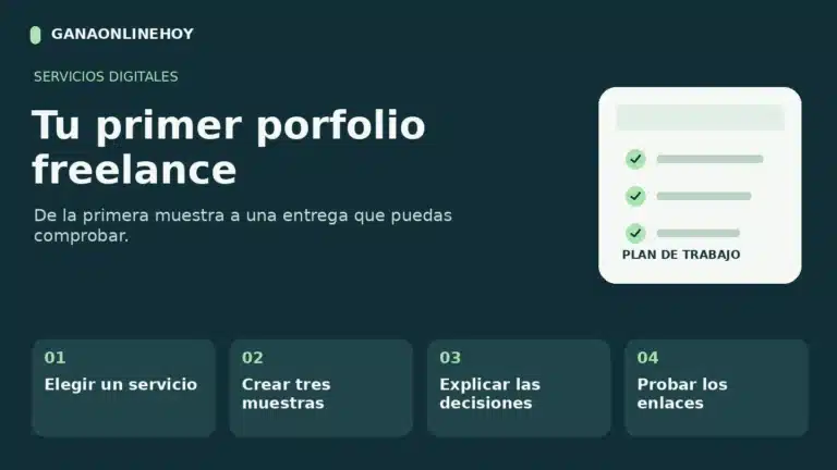 Crear un porfolio freelance sin clientes: tres muestras que enseñan tu trabajo